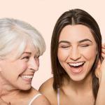 Dermalogica mother and daughter laughing
