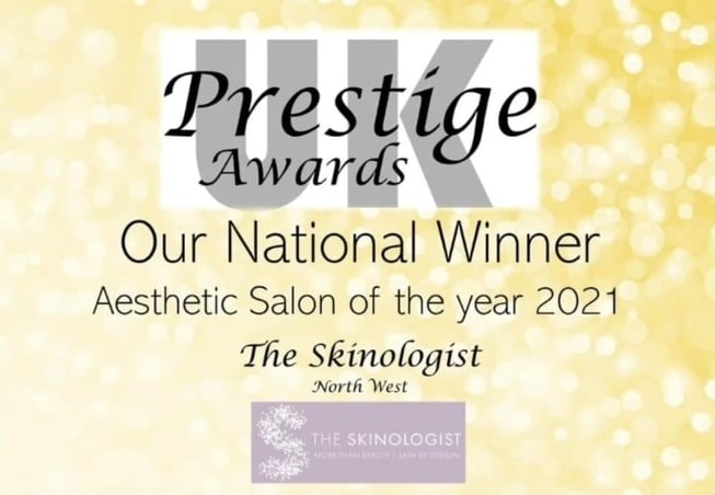 National winner aesthetic salon of the year 2021